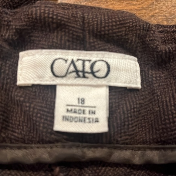 Cato Brown Dress Pants - Picture 2 of 6